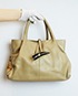 Horn Toggle Tote, &pound;85, Handbags, Leather, Front view